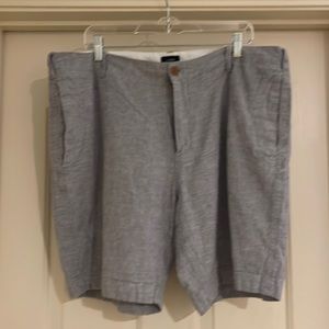 Men’s J. Crew Linen/Cotton Shorts 5” inseam